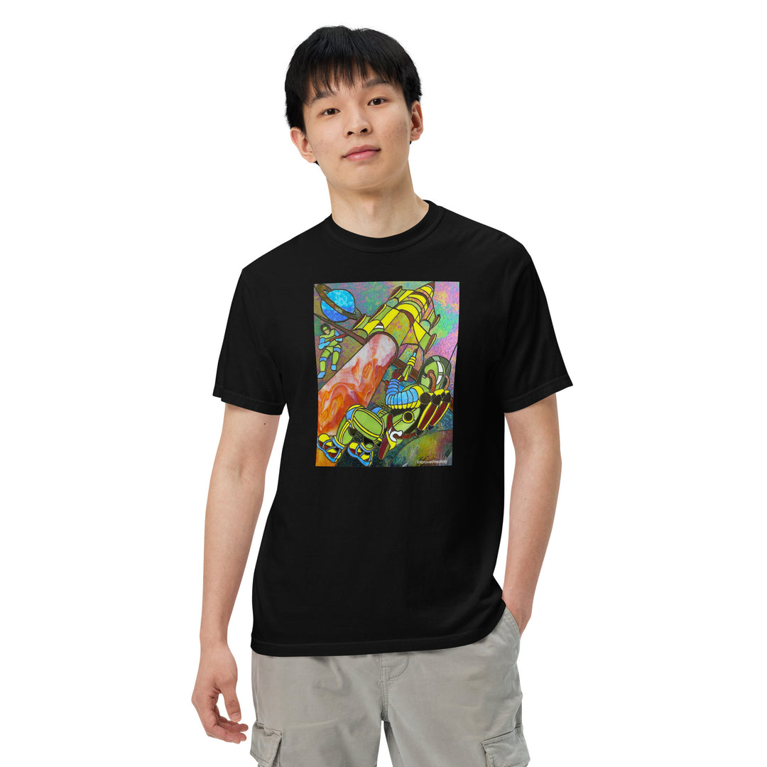 Spaceman Visual Reiki Charged T-shirt