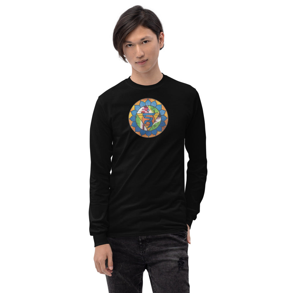 Color Throat-Chakra Long Sleeve Shirt