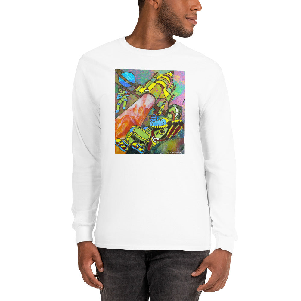 Spaceman Visual Reiki Long Sleeve Shirt
