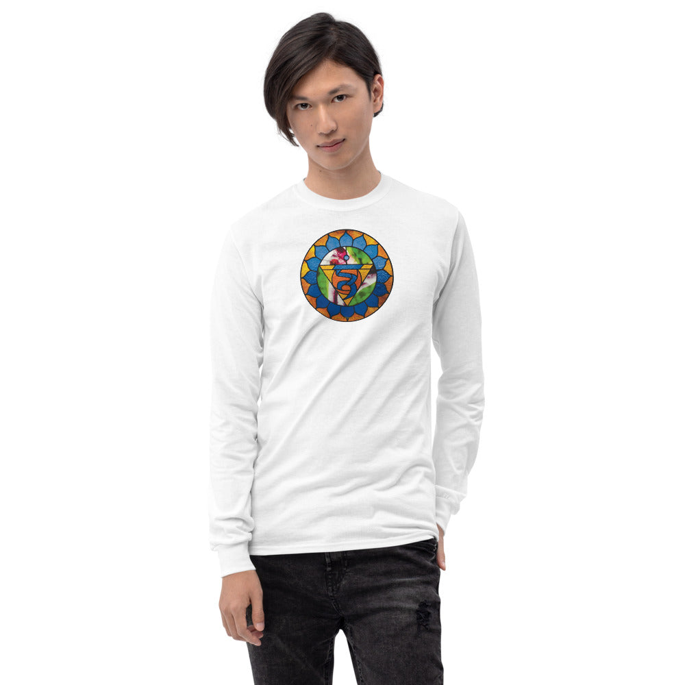 Color Throat-Chakra Long Sleeve Shirt