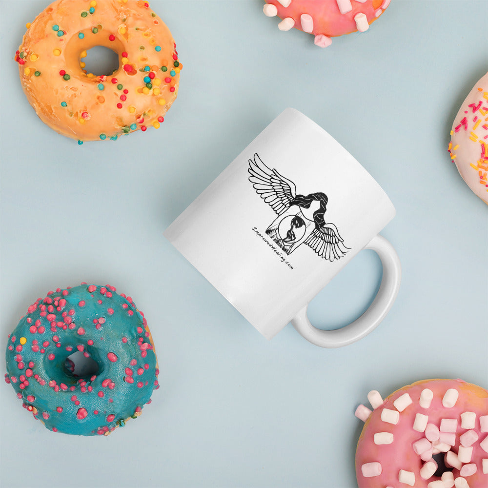 ImprovedHealing Angel Logo Mug