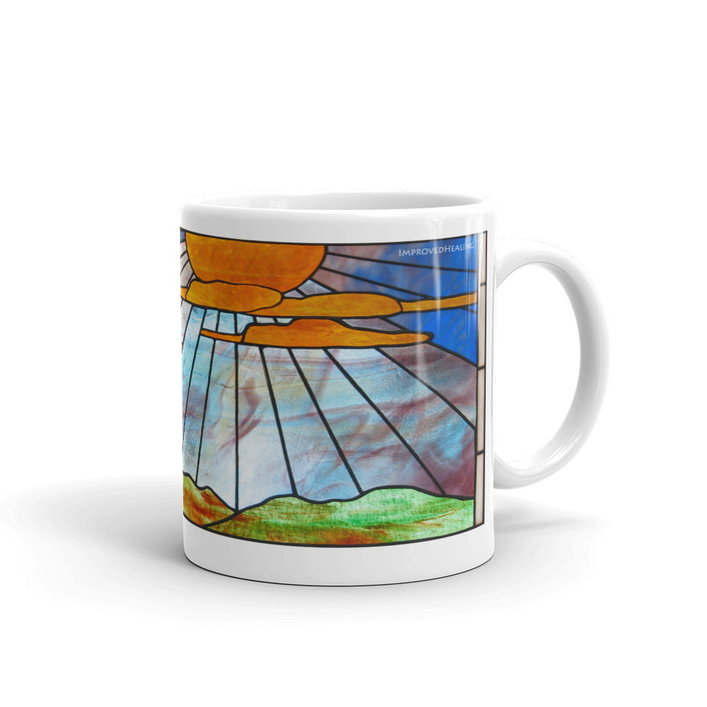 Sunrise Dove Mug