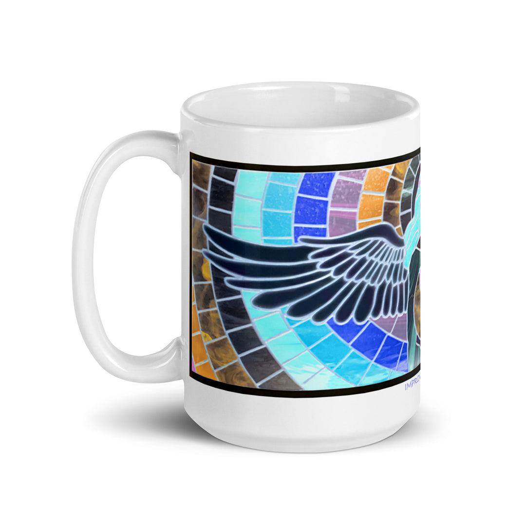 Healing Angel Mug of Color 15 oz