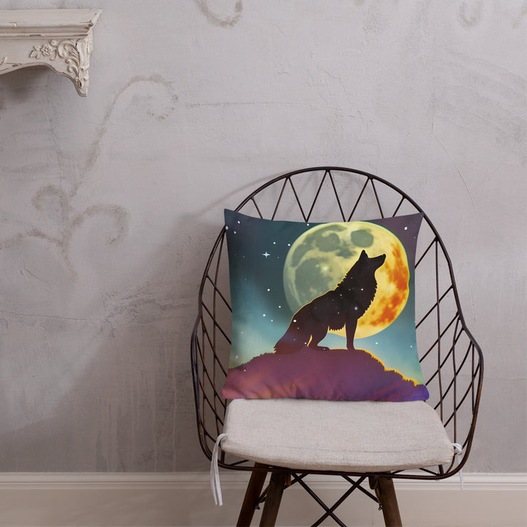 Wolf Guidance Pillow of Healing