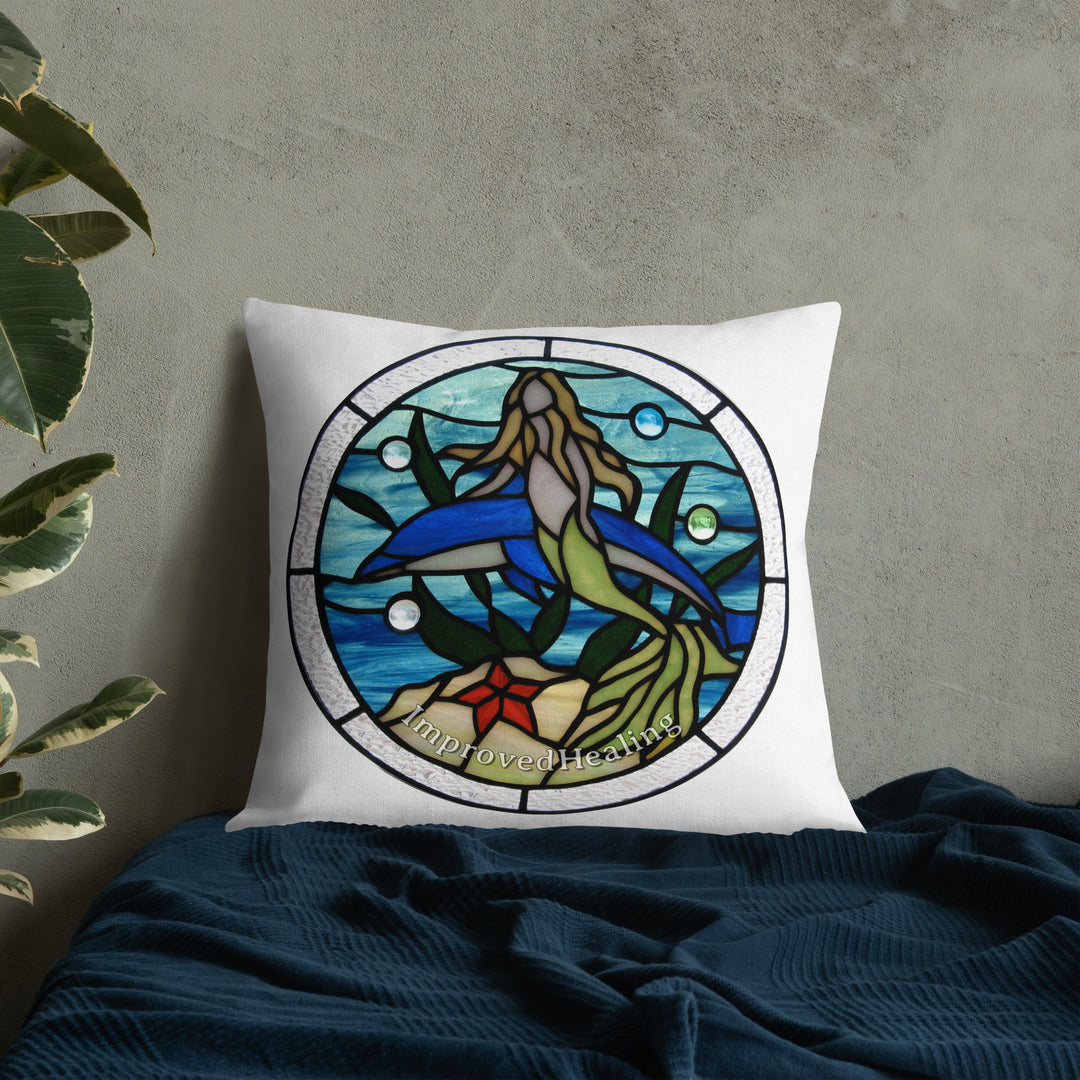 Pillow of Protection - Mermaid and Dolphin