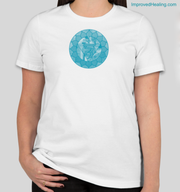Throat Chakra T-Shirt - Womens - White