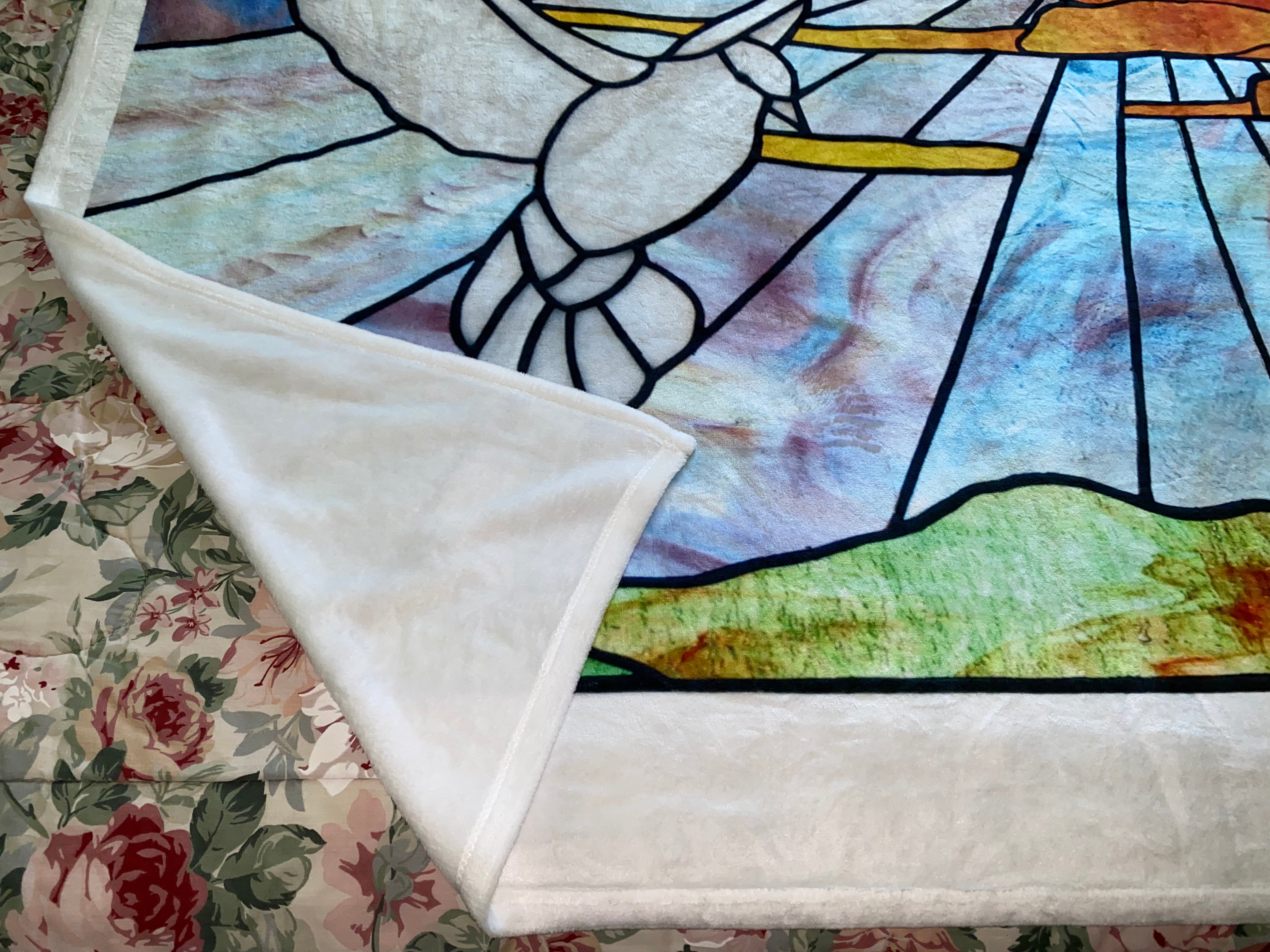Bright colored throw blanket deals