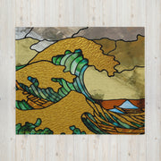 Wave of Healing Throw Blanket