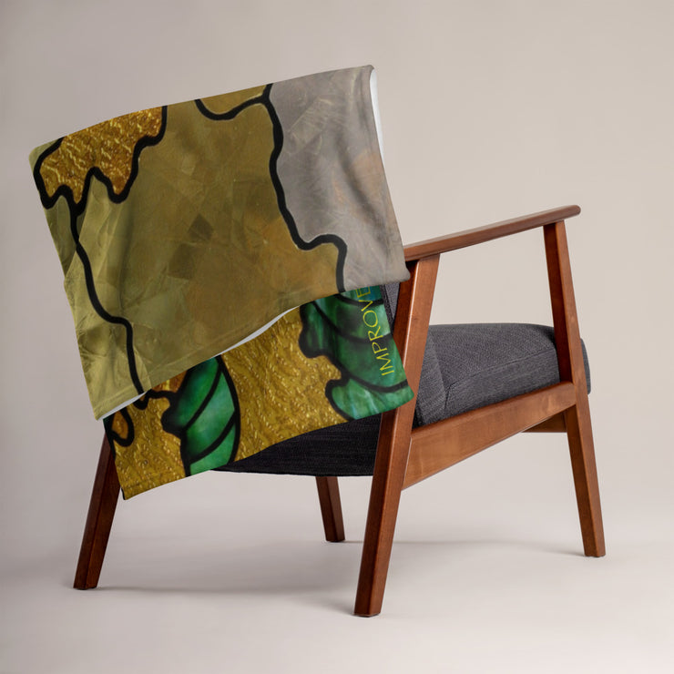 Wave of Healing Throw Blanket