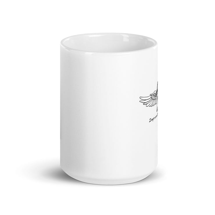 ImprovedHealing Angel Logo Mug 15 oz